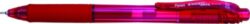 Popisovač gelový Pentel Energel BLN105 červený - EnerGel X - rychleschnouc inkoust, stopa 0,5 mm.