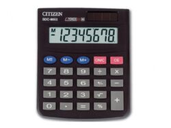 Kalkulačka Citizen SDC 805 - Kalkulaka s 8-mi mstnm displejem.