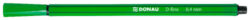 Popisovač Donau liner 0,4 mm  zelený - Liner Donau 0,4 mm, zelen